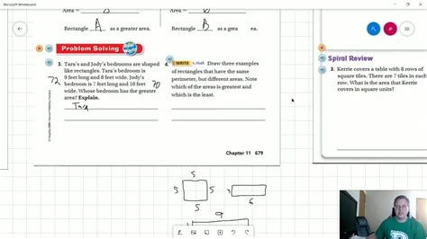 3rd Grade Go Math Lesson 11 9 Homework Youtube