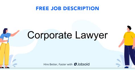 Corporate Lawyer Job Description Jobsoid