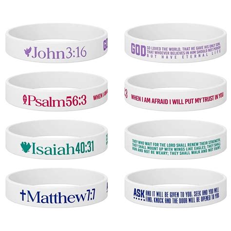 300pcs John Psalm Isaiah Matthew Inspiration Christian Religious Prayer