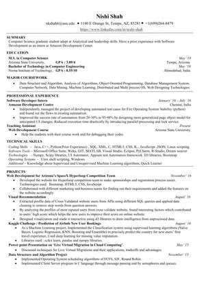 Nishi Shah Resume PDF