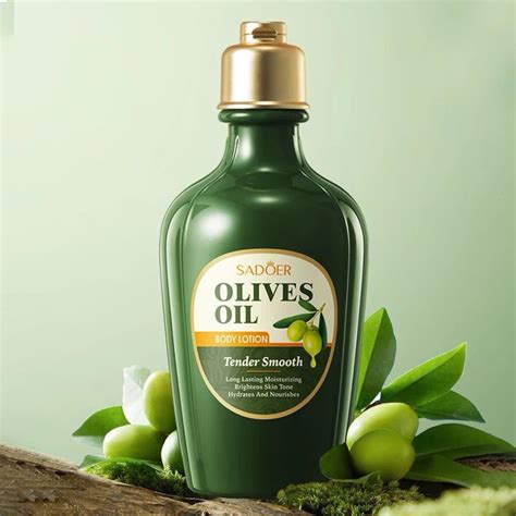 Sadoer Olives Oil Body Lotion Moisturizing Brightening Repair Dry Skin