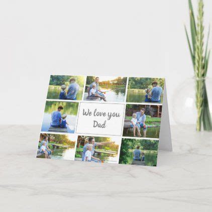 8 Photo Father S Day Best Dad In World Card Zazzle