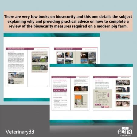 Biosecurity And Pathogen Control For Pig Farms Veterinary Book