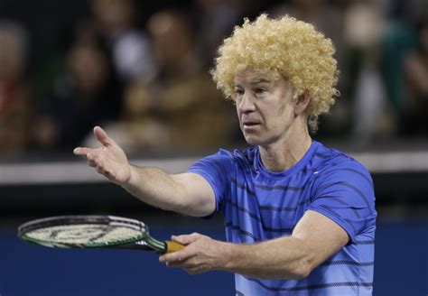 54-year-old John McEnroe almost beat the world No. 17 in an exhibition ...