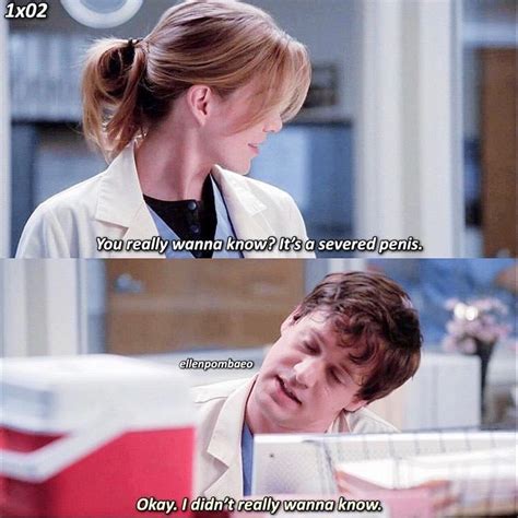 Grey anatomy season 1 episode 1 quotes - velonimfa