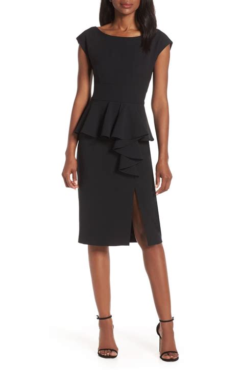 Harper Rose Peplum Sheath Dress Nordstrom