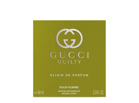 Ripley PERFUME GUCCI GUILTY ELIXIR POUR HOMME HOMBRE EDP 60 ML