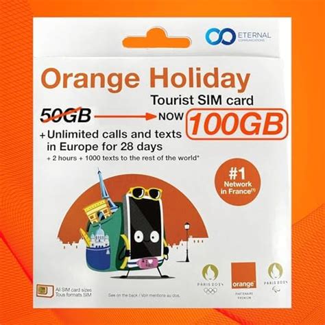 Amazon Preloaded Orange Travel Sim Card Now With Gb Of G Data