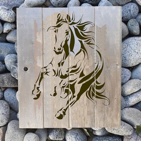 Horse Stencil - Etsy