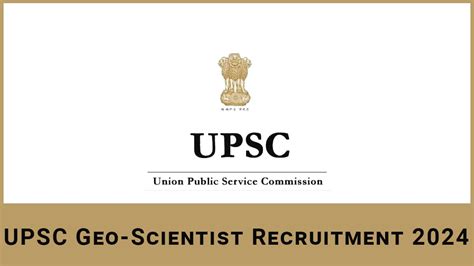 Upsc Geo Scientist 2024 Form Exam Date Exam Pattern Etc