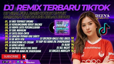 DJ SATU RASA CINTA DJ AKU TERPIKAT DIRIMU VIRAL FULL BASS COCOK