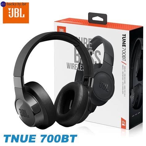 Jbl TUNE 700BT Fone De Ouvido Sem Fio Bluetooth 5 0 Esportivo À Prova D