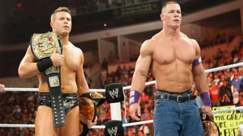 John Cena The Miz Win And Lose The Wwe Tag Team Championship Raw