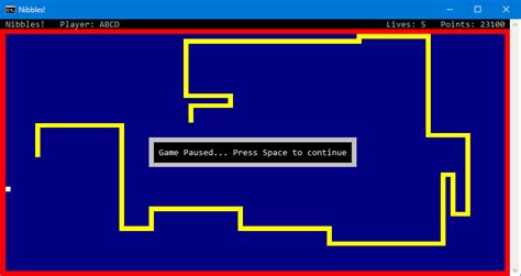 Github Kpreissernibbles A Simple Console Based Snake Game Running