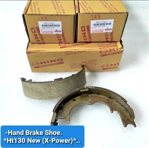 Hand Brake Shoe Kampas Rem Tangan Toyota Dyna Hino Dutro 130ht Hd