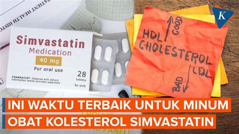 Kapan Waktu Terbaik Untuk Minum Obat Kolesterol Simvastatin Kompascom