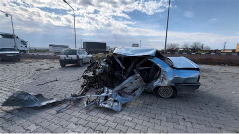 Şanlıurfa da feci kaza 1 ölü 2 yaralı Son Dakika