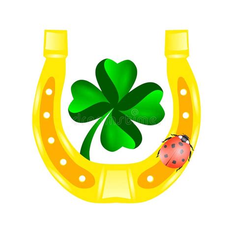 A Symbol Of Good Luck Stock Vector Illustration Of Luck 99923532