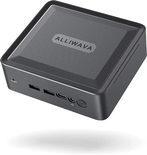 ALLIWAVA Mini PC AMD Ryzen 5 5600H H56 Mini Computer Windows 11 Pro