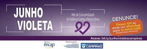 CAMPANHA JUNHO VIOLETA RECAP