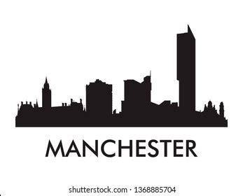 554 Manchester Skyline Silhouette Images Stock Photos And Vectors