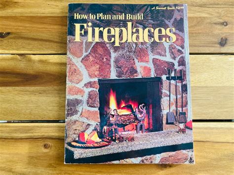 Sunset Books How To Plan And Build Fireplaces Etsy