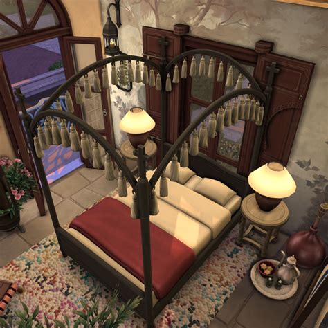 Colorful Flogrove Bedroom The Sims 4 Rooms Lots Curseforge