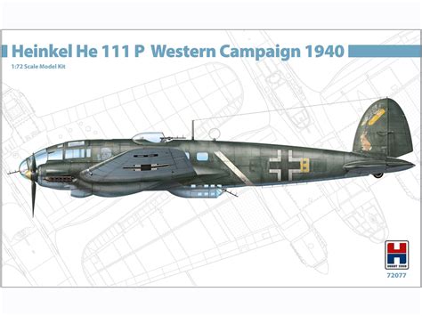 Samolot Heinkel He 111 P Western Campaign 1940 SOMAP