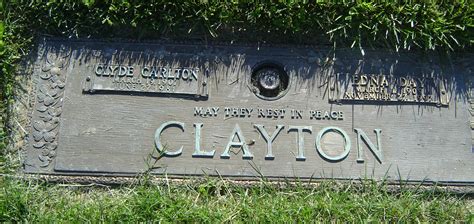 Clyde Carlton Clayton M Morial Find A Grave