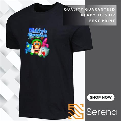 Mario Diddys Mansion Shirt Walmart