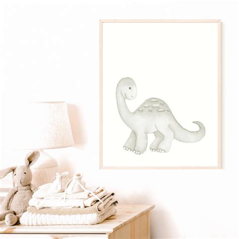 Dinosaur Nursery Wall Art Dinosaur Nursery Decor Dinosaur - Etsy