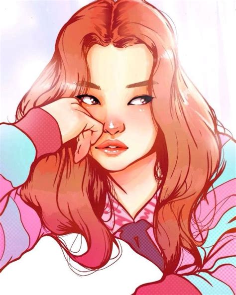 Pin By Djrogerinho On Jennie Fanart Kpop Drawings Cute Cartoon