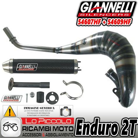 Giannelli Exhaust System Complete Carbon Husqvarna Wre Sm