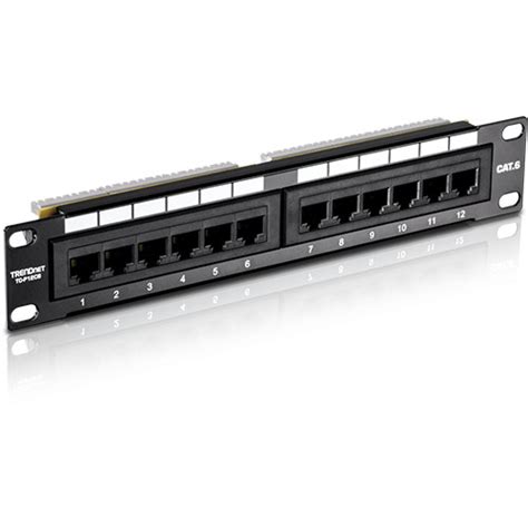 Patch Panel Porturi Rj Utp Cat Trendnet Tc P C