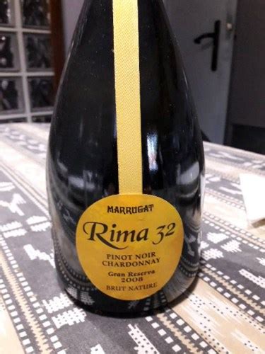 Pinord Cava Reserva Brut Nature Pinot Noir Chardonnay Rima 32