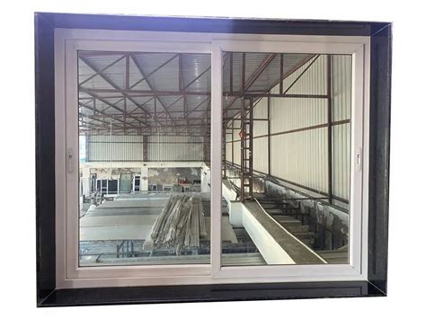 Mm Upvc Two Track Sliding Windows For Balcony And Exterior At Rs