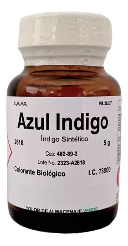 Azul Indigo 5g Fagalab Colorante Envío Gratis