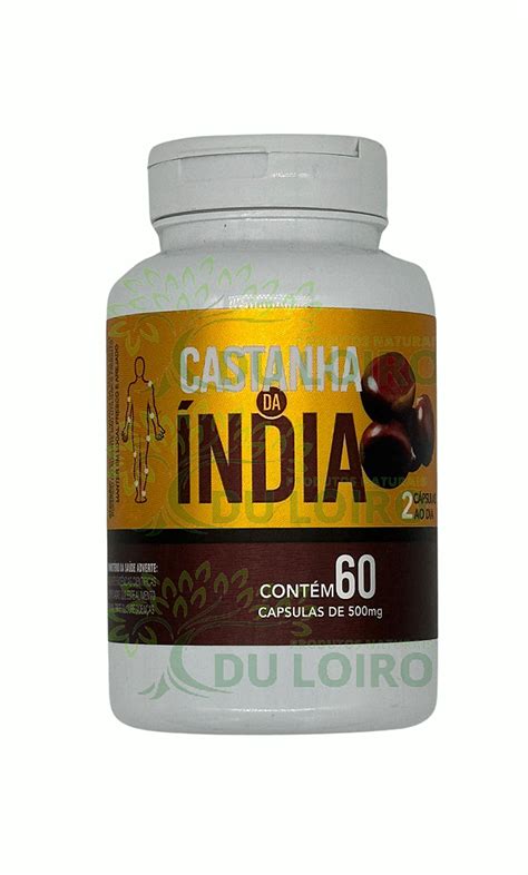 Castanha Da Ndia C Psulas Mg Marca Biovitae Poss Vel Sup