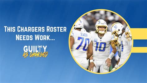 Chargers Roster Faces Tremendous Turnover Youtube