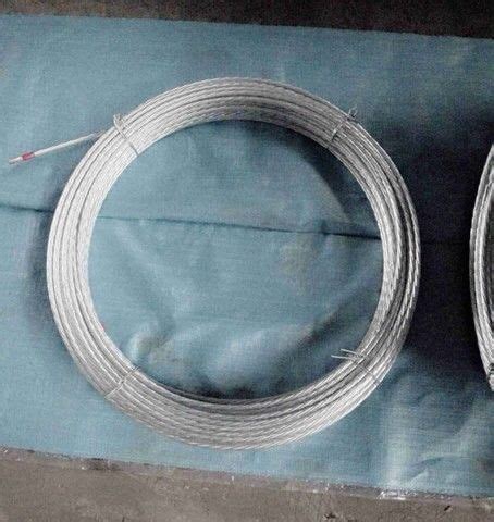 Hot DIP Zinc Plating Galvanized Steel Wire Cable For Communication Cable