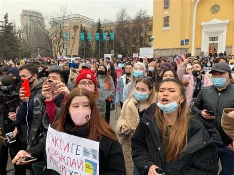 Kazakhstans ‘first Womens March Human Rights Watch