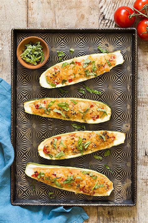 Stuffed Zucchini With Rice Homemade In The Kitchen