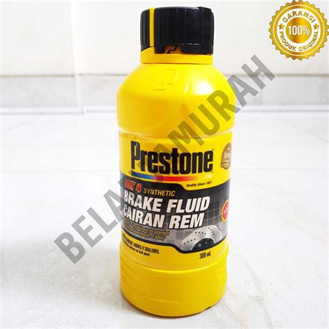 Jual Minyak Rem Minyak Kopling Brake Fluid Dot Prestone Putih