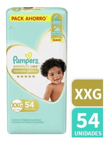 Pampers Premium Care Pack Ahorro Género Sin Género Tamaño Xxg