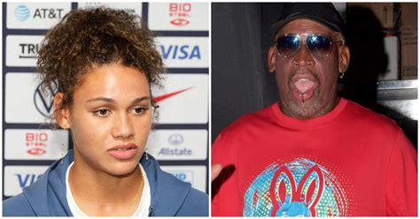 2 Days After Dennis Rodman Inked Girlfriend On His Butt Daughter