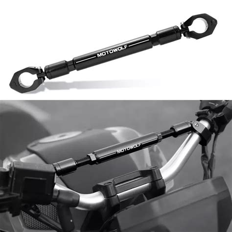 Motowolf Motorcycle Handlebar Cross Bar Universal Cnc Aluminum