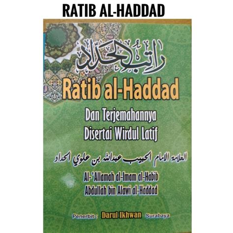 Jual Ratib Al Haddad Dan Terjemahan Kertas Putih Ukuran Kecil Shopee