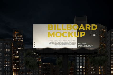 Roadside Billboard Mockup 26604243 Psd