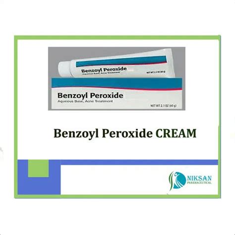 Benzoyl Peroxide Cream Manufacturer in Ankleshwar