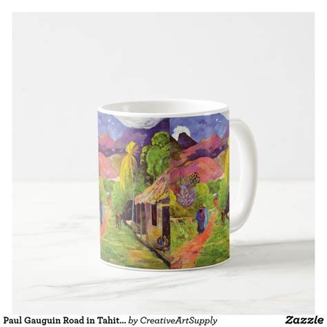 A Coffee Mug With A Painting On It